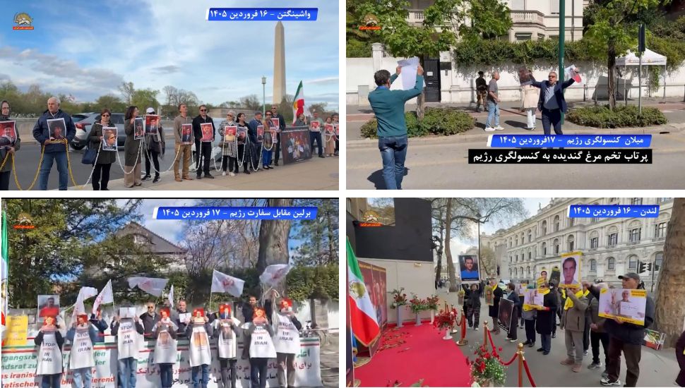 انفجار خشم یاران شورشگر علیه اعدام زندانیان مجاهد خلق، 