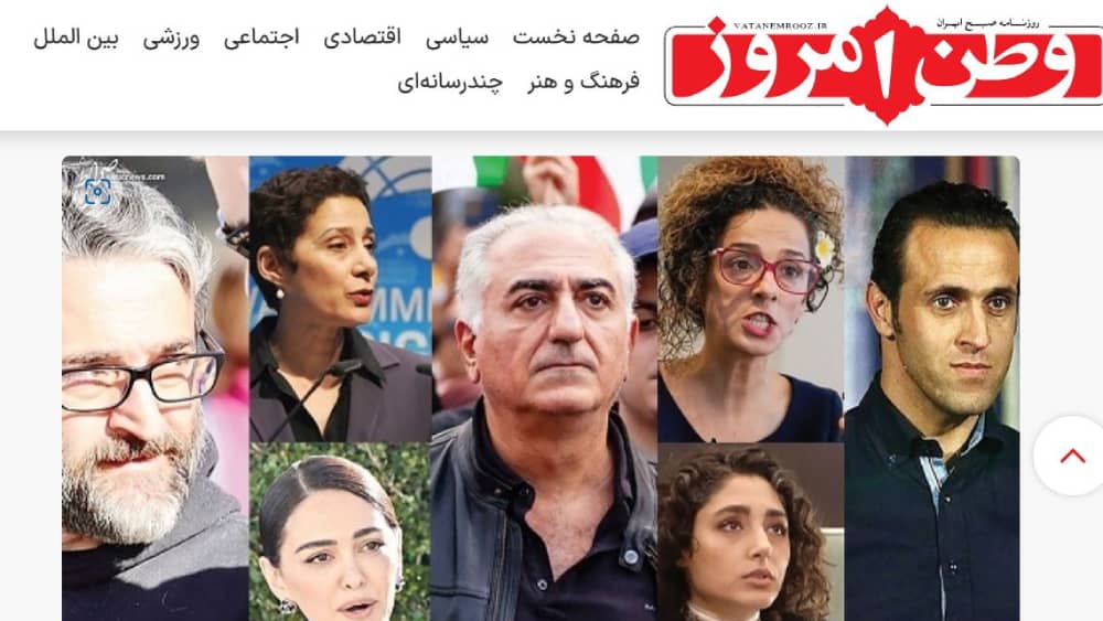 Staatliche Zeitung: Reza Pahlavi und die Monarchisten dienten dem klerikalen Regime