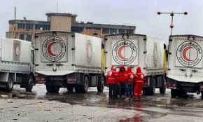 رسيدن كمك هاي انساني به مناطق تحت محاصره در سوريه