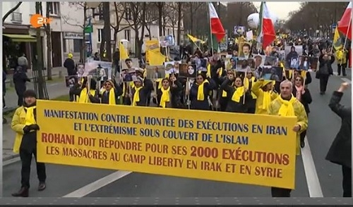 انعکاس تظاهرات پاریس در شبکه دوم آلمان