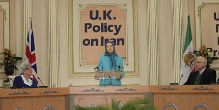 دیدار هيأت بلندپايه چند حزبي از اعضاي مجلسين انگلستان با رهبر اپوزيسيون ايران