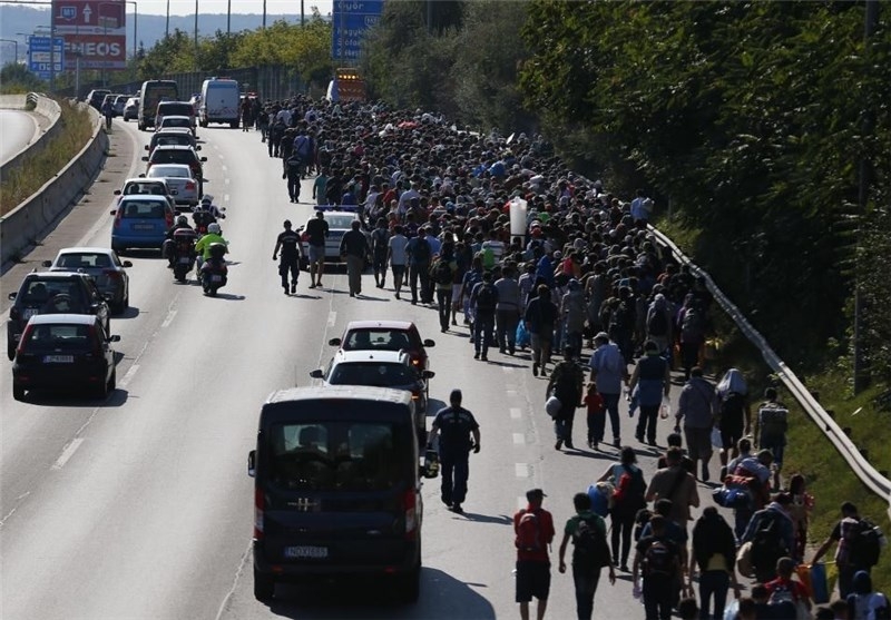 آلمان :پيش بيني 750000پناهنده درسال2016