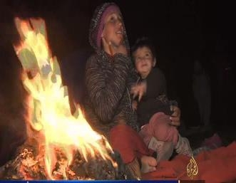 شرايط سخت زندگي پناهجويان در مرزهاي يونان و مقدونيه