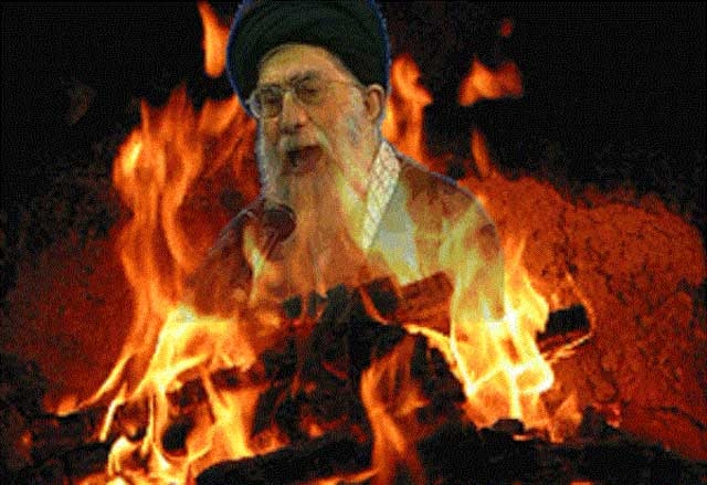 وحشت خامنه اي از جشن آتش