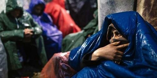 روايتي از شرايط دشوار زندگي پناهجويان در مرز يونان