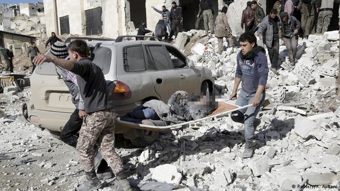 ۴۷ كشته در حمله جنگنده‌هاي روسيه و سوريه به ديرالزور