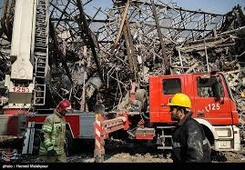 صدها كشته زير آوار ساختمان پلاسكو