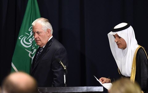 Rex Tillerson übt auf das iranische Regime dahin Druck aus, daß es die Unterstützung terroristischer Gruppen aufgibt