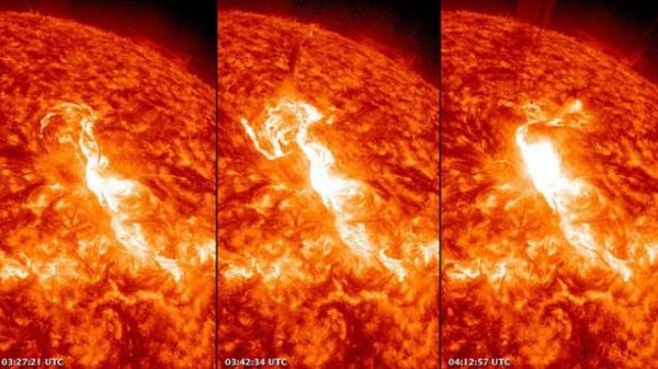 «عطسه»‌های سرطان‌زای خورشیدی به سوی زمین در حرکت است