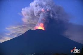 آتشفشان بالي در آستانه فوران مجدد