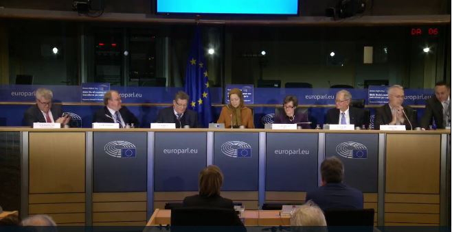 گزارش تلویزیون العربیه ازکنفرانس در پارلمان اروپا 15 آذر 96