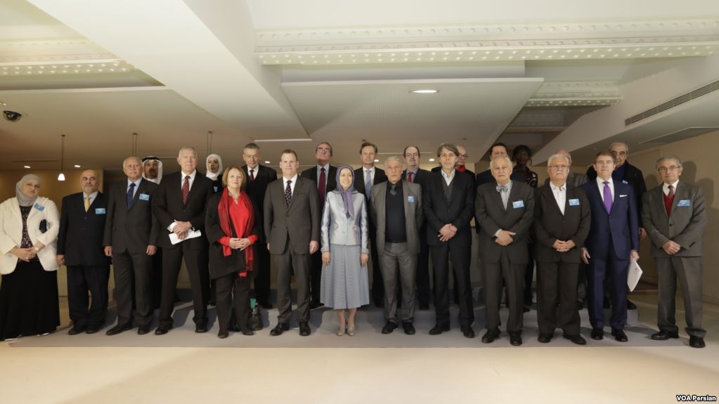 کنفرانس پاریس ـ بررسی اقدامات مداخله گرانه جمهوری اسلامی در منطقه و سرکوب در داخل