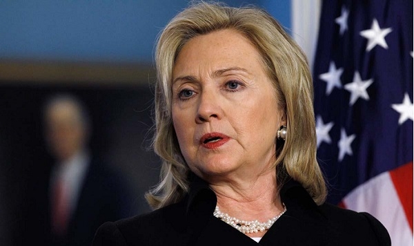 حمایت هیلاری کلینتون از قیام مردم ایران