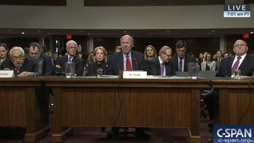 سیاستمداران آمریکایی در جلسه استماع سنا خواستار مقابله با خطر رژیم ایران شدند