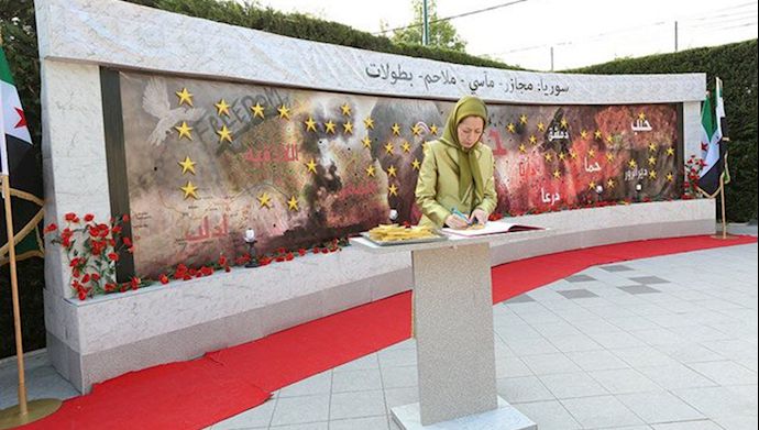 مریم رجوی: محكوميت بمباران شيميايی سوريه و ضرورت اقدام قاطع بين المللی برای توقف جنايت عليه بشريت