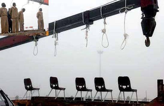 رژیم جنایتکار آخوندی  دستکم ۵ زندانی را در زندان رجایی شهر کرج اعدام کرد