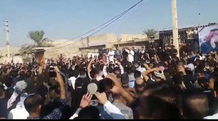 دستگیری گسترده تظاهرات کنندگان در مرگ مشکوک حسن حیدری در شادگان