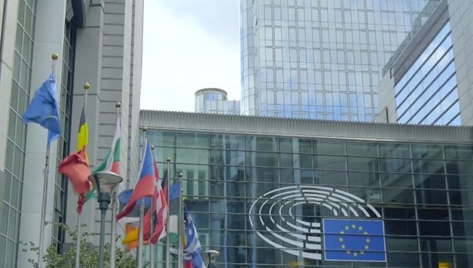 اجلاس رسمی پارلمان اروپا : قطعنامه محکومیت حکومت آخوندی به خاطر سرکوب و کشتار وحشیانه قیام مردم ایران