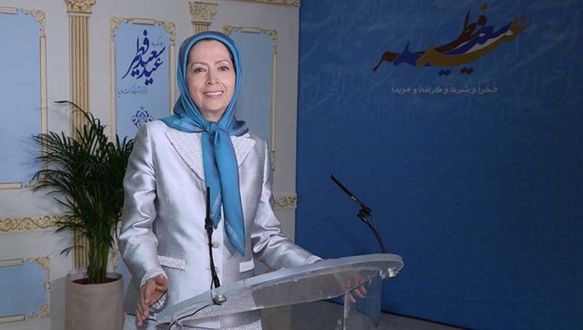 خانم مریم رجوی: عید فطر، عید رهایی از کرونای ولایت