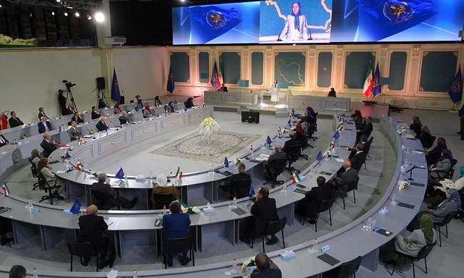 سخنرانی خانم مریم رجوی در اجلاس سه روزه شورای ملی مقاومت ایران