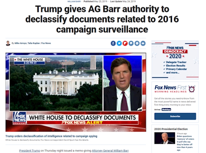 انتشار ۳۵ هزار اسناد محرمانه وزارت‌خارجه آمریکا به دستور ترامپ شامل اسناد محرمانه درباره اشرف و خروج مجاهدین خلق از لیست تروریستی