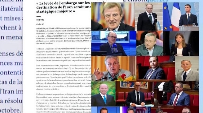 لغو تحریم تسلیحاتی رژیم ایران یک خطای استراتژیک بزرگ خواهد بود لوموند ۲۶مهر ۹۹