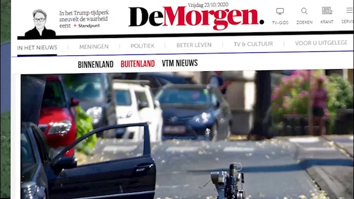 نشریه دمورگن بلژیک ـ  دیپلومات رژیم  ایران بلژیک را تهدید می کند: شما نمی دانید چه چیزی در انتظار شماست