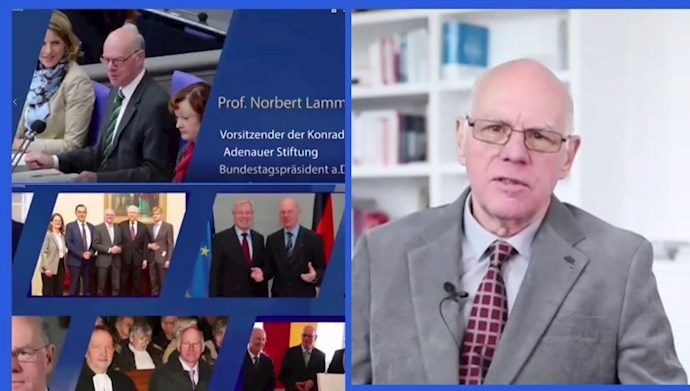 کنفرانس آنلاین نمایندگی شورای ملی مقاومت در برلین