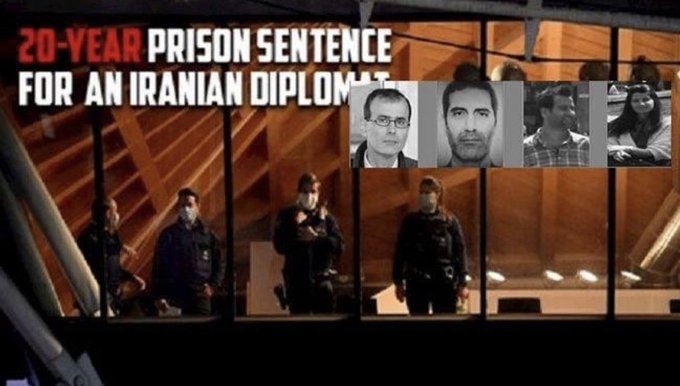 برگزاری دومین جلسه محاکمه اسدالله اسدی دیپلومات‌تروریست رژیم آخوندی و ۳تروریست دیگر