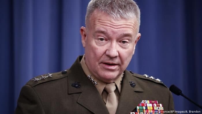 فرمانده سنتکام: هشدار به رژيم ایران نسبت به هرگونه واکنش در سالروز هلاکت پاسدار قاسم سلیمانی