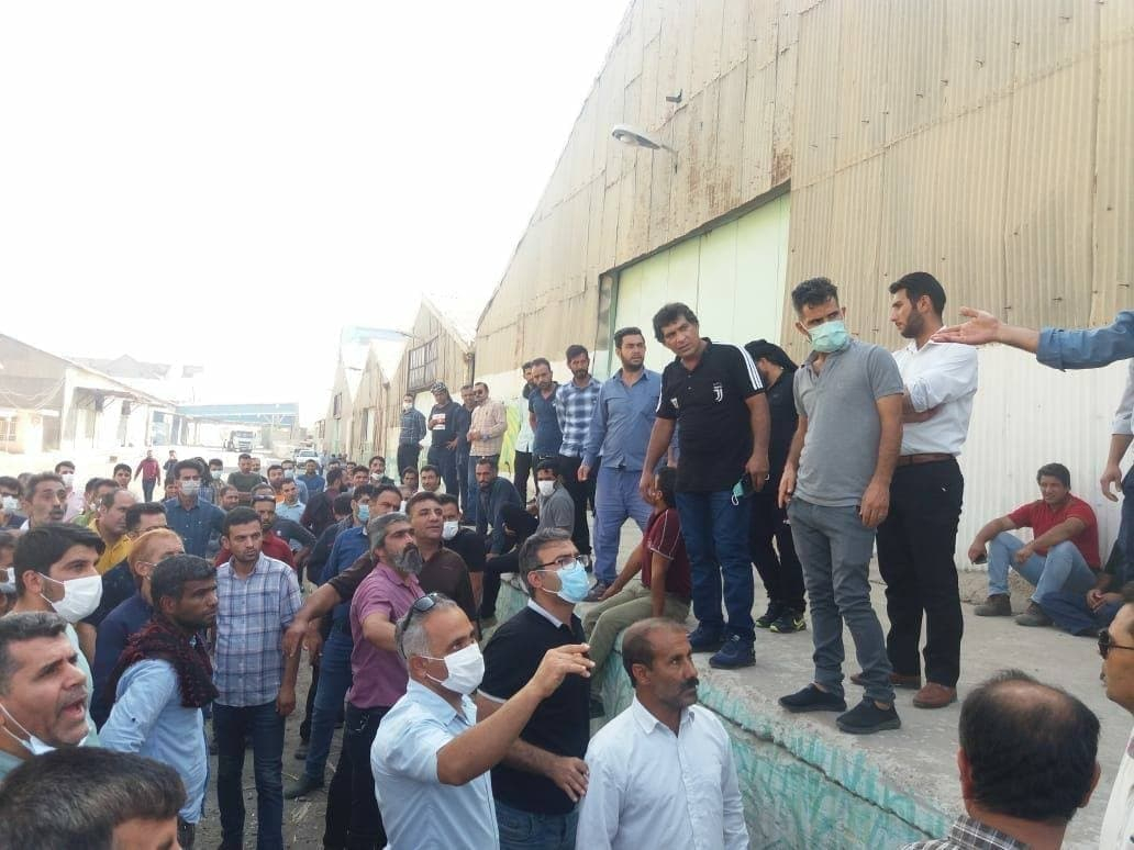 پنجمین روز از اعتصاب کارگران هفت تپه