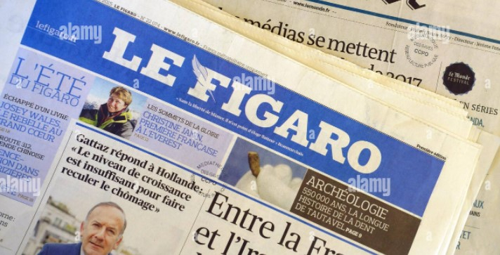 سرمقاله روزنامه فرانسوی فیگارو  ۶ می ۲۰۲۲ - فیلیپ ژلی   "بازی خطرناک"