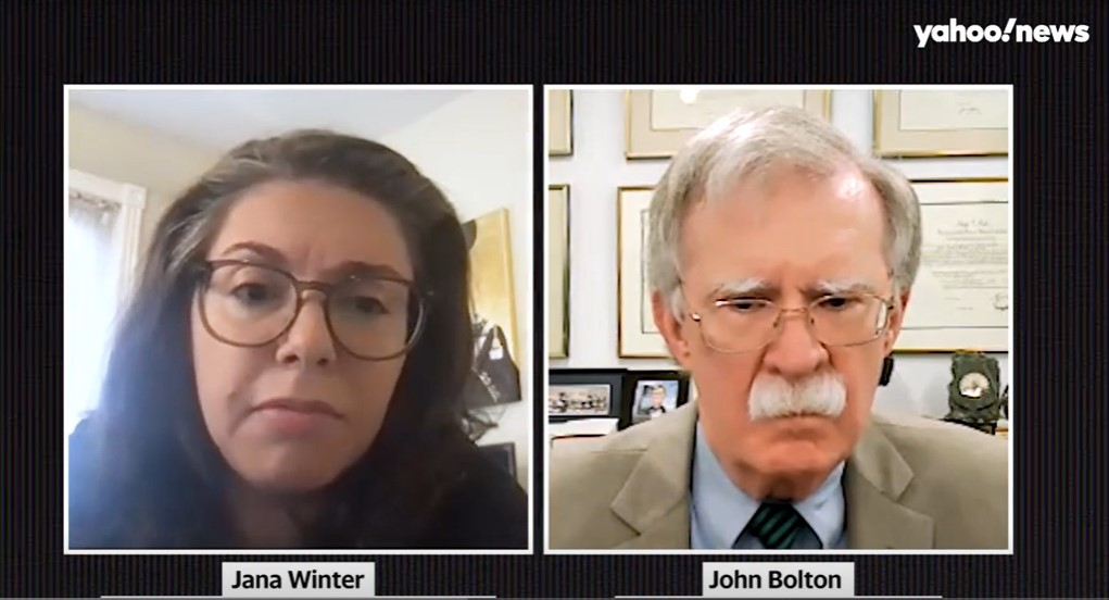 جان بولتون در  مصاحبه با یاهو نیوز: طرح ترور نشان دهنده ماهیت واقعی رژیم ایران است