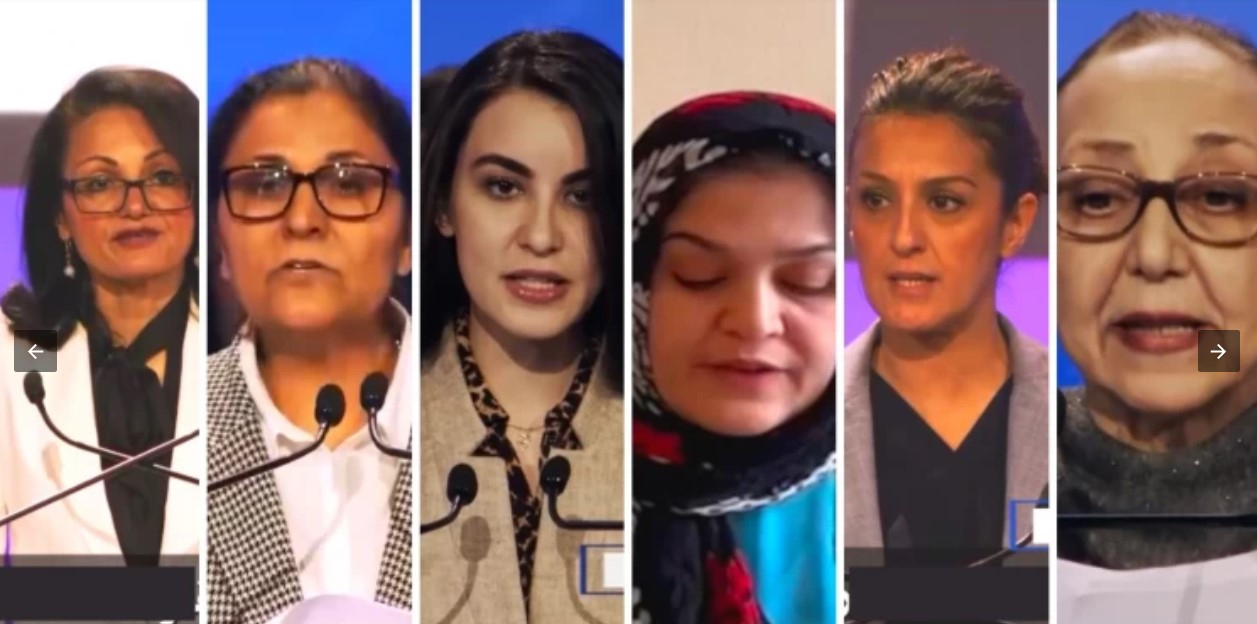 ايران - کنفرانس روز جهانی زن - بروکسل و اشرف۳ - پیش به‌سوی یک جمهوری دمکراتیک - پیشتازی زنان ایرانی در صف مقدم