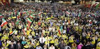 اميد و مشعل ايران براي آزادي