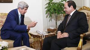 تفتيش كري و دستياران او قبل از ديدارشان با السيسي