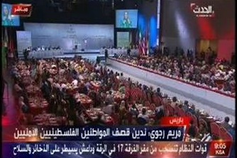 تلويزيوني العربيه در اقدامي بي‌سابقه با قطع برنامه‌هايش، اقدام به پخش مستقيم سخنراني «مريم رجوي» كرد