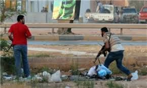 منطقه قره غول در جنوب بغداد شاهد درگيري‌هاي سنگيني بين انقلابيون و شبه‌نظاميان مي‌باشد