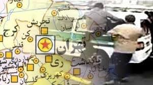 درگيري جوانان تهراني با مزدوران در خيابان مدني