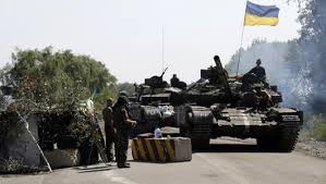 اوكراين دونتسك در محاصره نيروهاي ارتش اوكراين