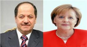 آنجلا مركل آمادگي آلمان براي كمك به اقليم كردستان در مقابله با داعش را اعلام كرد