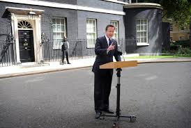 كنفرانس مطبوعاتي ديويد كامرون براي اعلام افزايش سطح آماده‌باش تروريستي در انگلستان