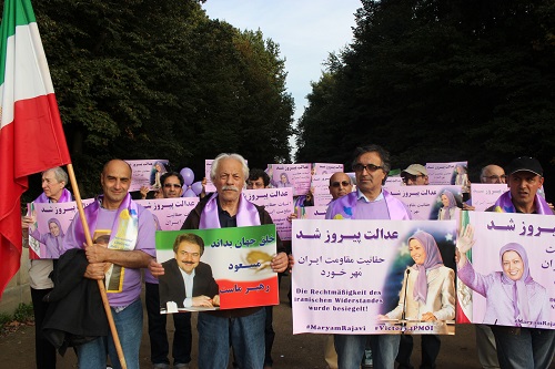 کارناوال شادی در برلین ـ عدالت پیروز شد، زد و بند و شیطان‌سازی شکست خورد، حقانیت مقاومت ایران مهر خورد