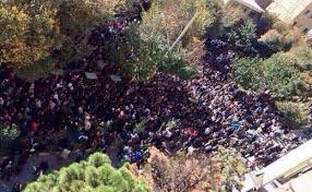 ادعاي رژيم مبني بر دستگيري برخي از مجاهدين در حاشيه تجمع اعتراضي مردمي در اصفهان