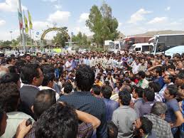 كارگران معترض معدن سنگرود خود به سراغ رسانه ها آمدند