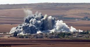 داعش توسط متحدين آمريكا مورد هدف 15 حمله هوايي قرارگرفت