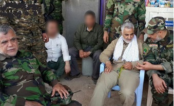 نایب رئیس مجلس ارتجاع حضور نیروهای سپاه ضد مردمی  قدس را  در عراق تایید کرد