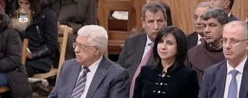 برگزاري مراسم كريسمس در بيت اللحم در فلسطين با حضور محمود عباس