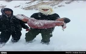 جان باختن پناهندگان سوري در اثر سرماي شديد