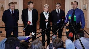 مذاكرات براي آتش بس در شرق اوكراين شكست خورد